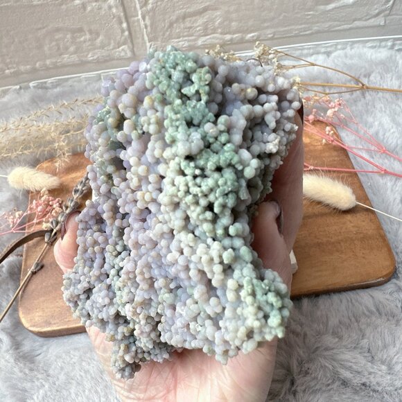 Gorgeous Large Grape Agate Raw Specimen - Picture 5 of 10